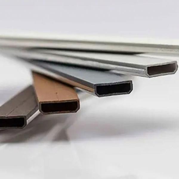 Stainless Steel And PP Warm Spacer Bar For Double Glass Barn Door With T-type Design