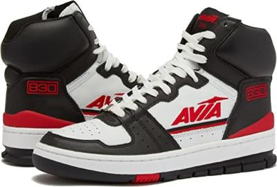 Canvas Leather Retro Avia 830 Basketball Shoes Rubber Sole