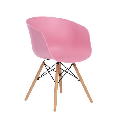 Nordic dining chair household desk backrest creative modern simple restaurant coffee negotiation plastic chair