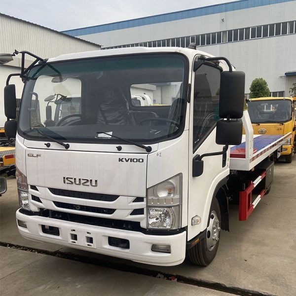 Powered Mechanical Isuzu 3ton 5ton Rotator Tow Truck Wrecker Special Truck Towing Wrecker for Overseas Office4 in Egypt