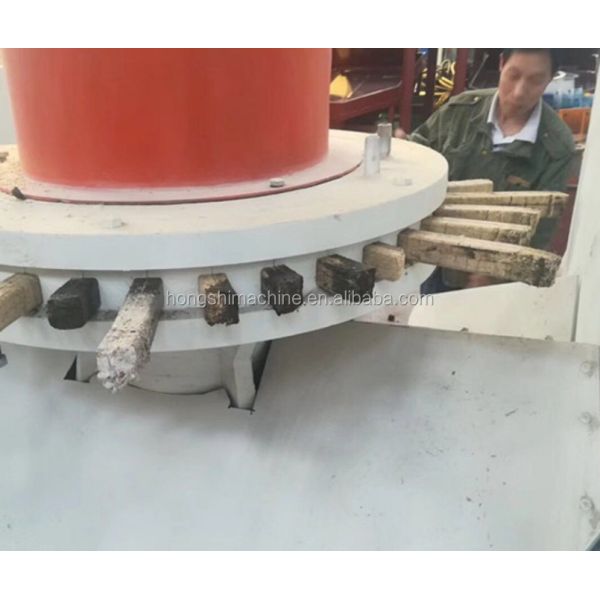 0.8-1t/h Coffee Husk Briquetting Machine , High Speed Cotton Stalk Press Machine