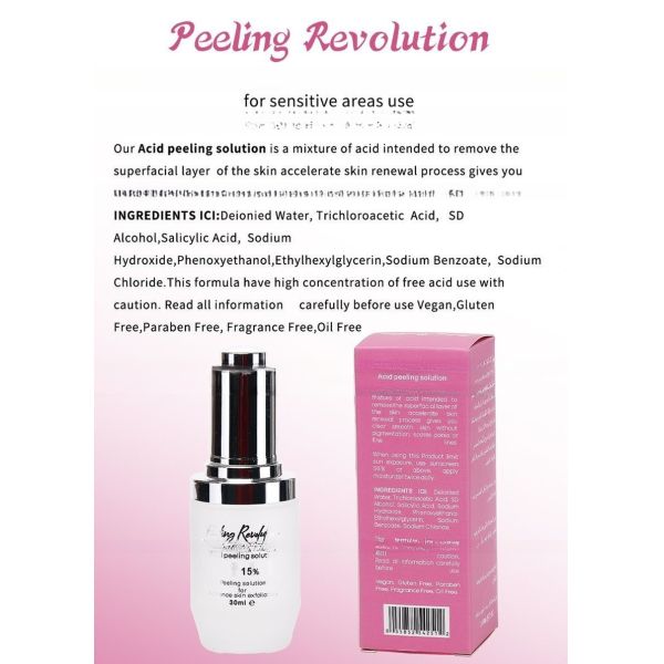 Skin Peeling Solution Oil Remove Dead Skin Exfoliation Serum
