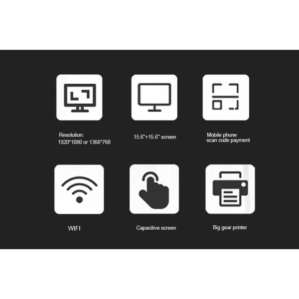 User-Friendly Retail POS System with 15.6