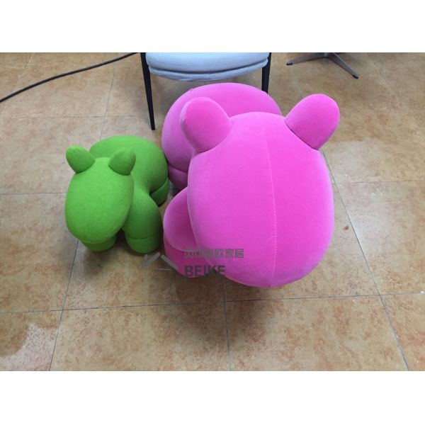 Puppy Horse Chair Fiberglass Scoop Chair Kindergarten Horse pony Chair