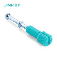 Muebles de 36 mm de longitud, tornillos de cerradura de cámara en acero al carbono para muebles planos