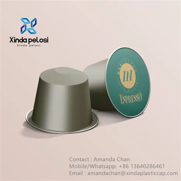 Wholesale Price Compatible Espresso Capsules Disposable Coffee Capsule With Lid