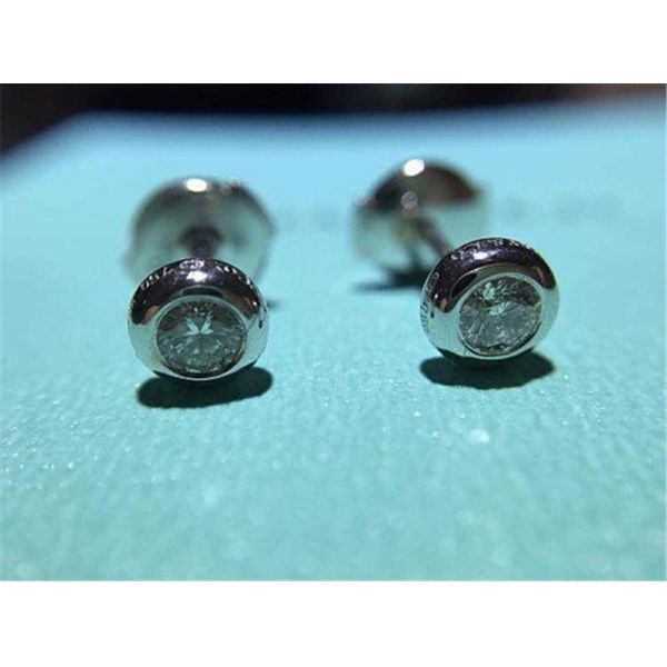 Luxury jewe factory Diamond Stud Earrings 18k gold white gold yellow gold rose gold diamond  Earrings