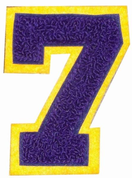Blue Orange Chenille Varsity Letters  Double Or Single Felt Soft Touch