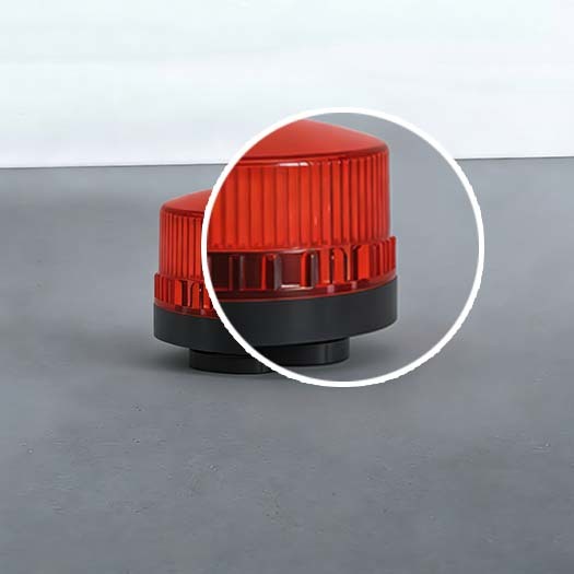 Forklift T-Box Alarm with Audible and Visual Alert IP67 Protection and TSGB1 Compliance for Industrial Vehicles