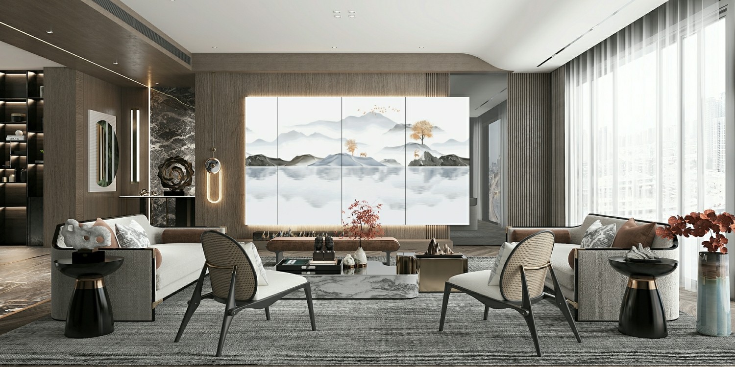 White 900x1800mm Polished Glazed Porcelain Tiles Non-Slip