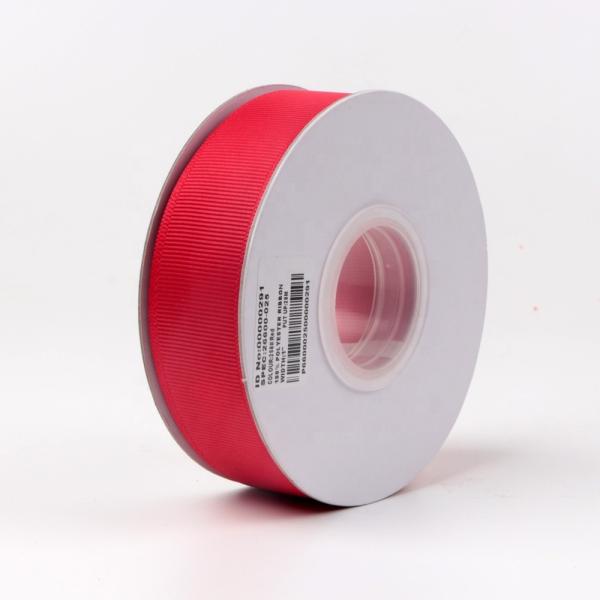 Plain Polyester Grosgrain Ribbon MSD 3-100mm for Holiday Decoration and Gift Wrapping