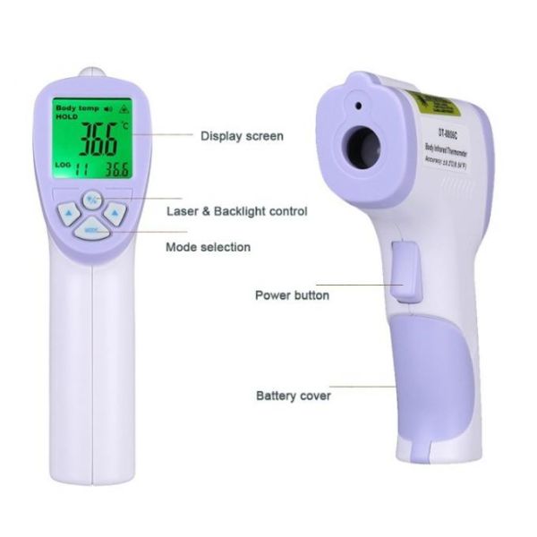 Non Contact CE Approved 0.5s Infrared Forehead Thermometer