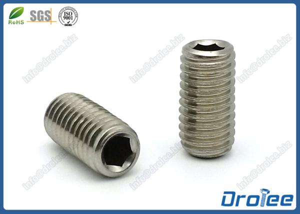 304 Stainless Steel M10 Flat Point Set Screw