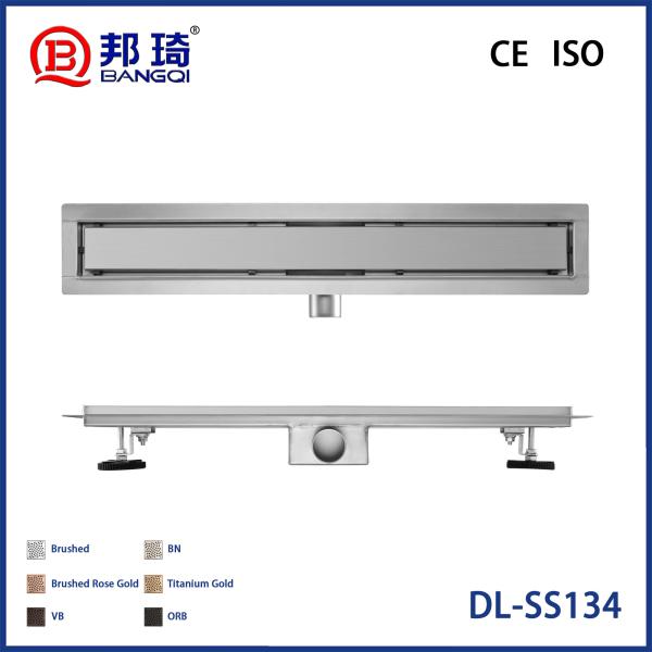 DL-SS134 Drainage de plancher en acier inoxydable européen