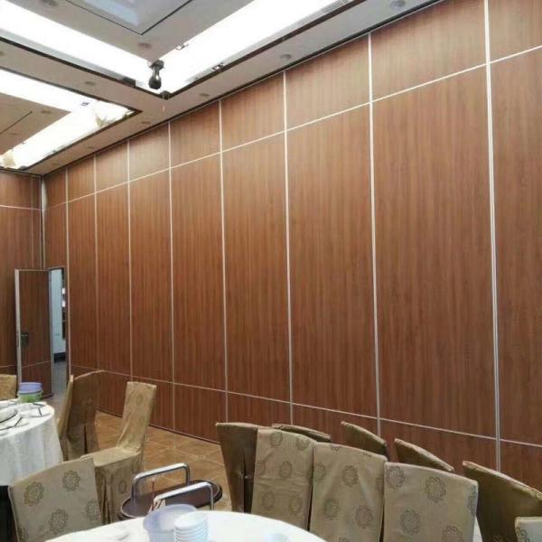 Paredes de separação móveis da dobradura acústica de pouco peso, deslizando paredes de separação do hotel