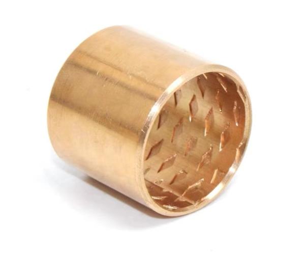 Reinforced CuSn8P Metric Bronze Bushings Selflubricating