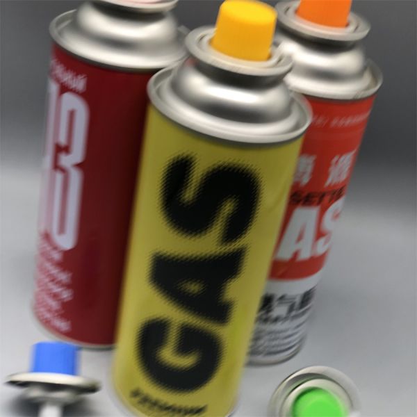 Portable Empty Butane Gas Canister for Outdoor Cooking