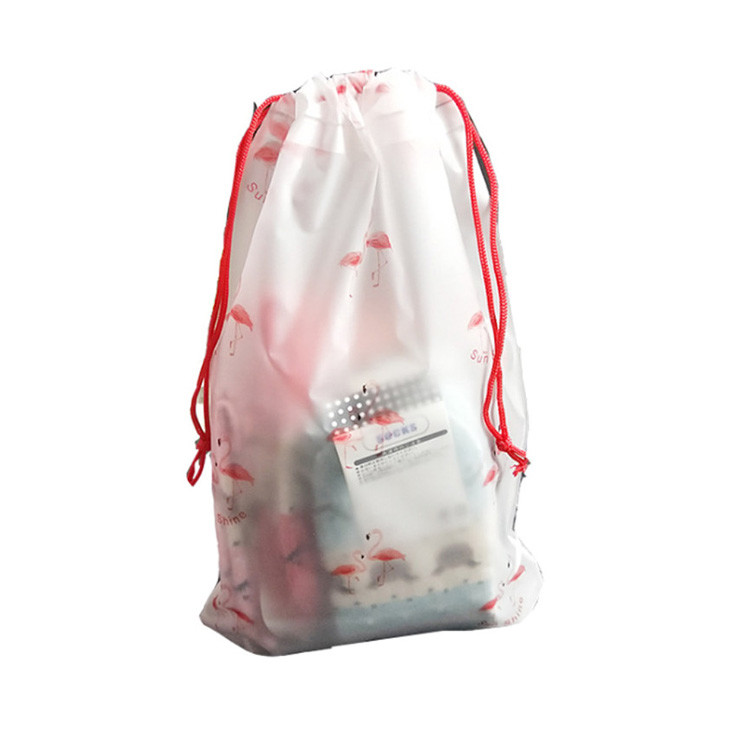 Полиэтиленовый пакет Drawstring PE ASP небольшой многоразовый поли для ходить по магазинам