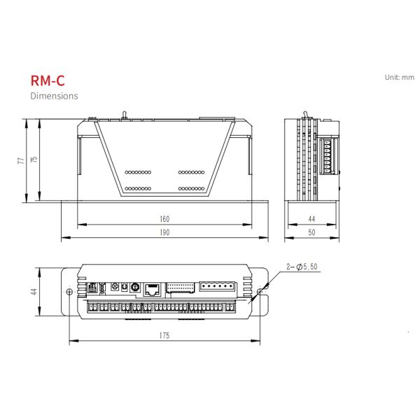 RobustMotion RM-C Диск и управление Интегрированный контроллер совместим с RM-GB Electric Gripper