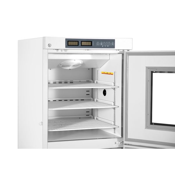 -25℃ 300W Combined Refrigerator And Freezer Direct Cooling Forced Air Cooling