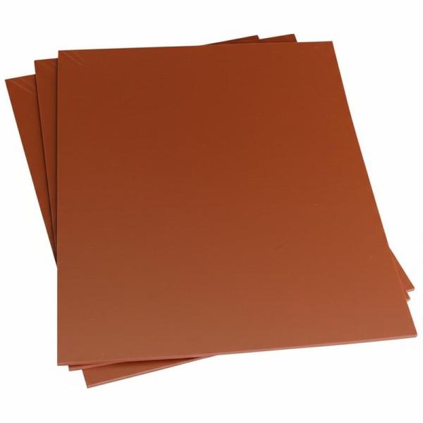 78Mpa Tensile Strength 10KV Breakdown Voltage Phenolic Cotton Sheet Bakelite Cotton Sheet with 1-80mm Thickness