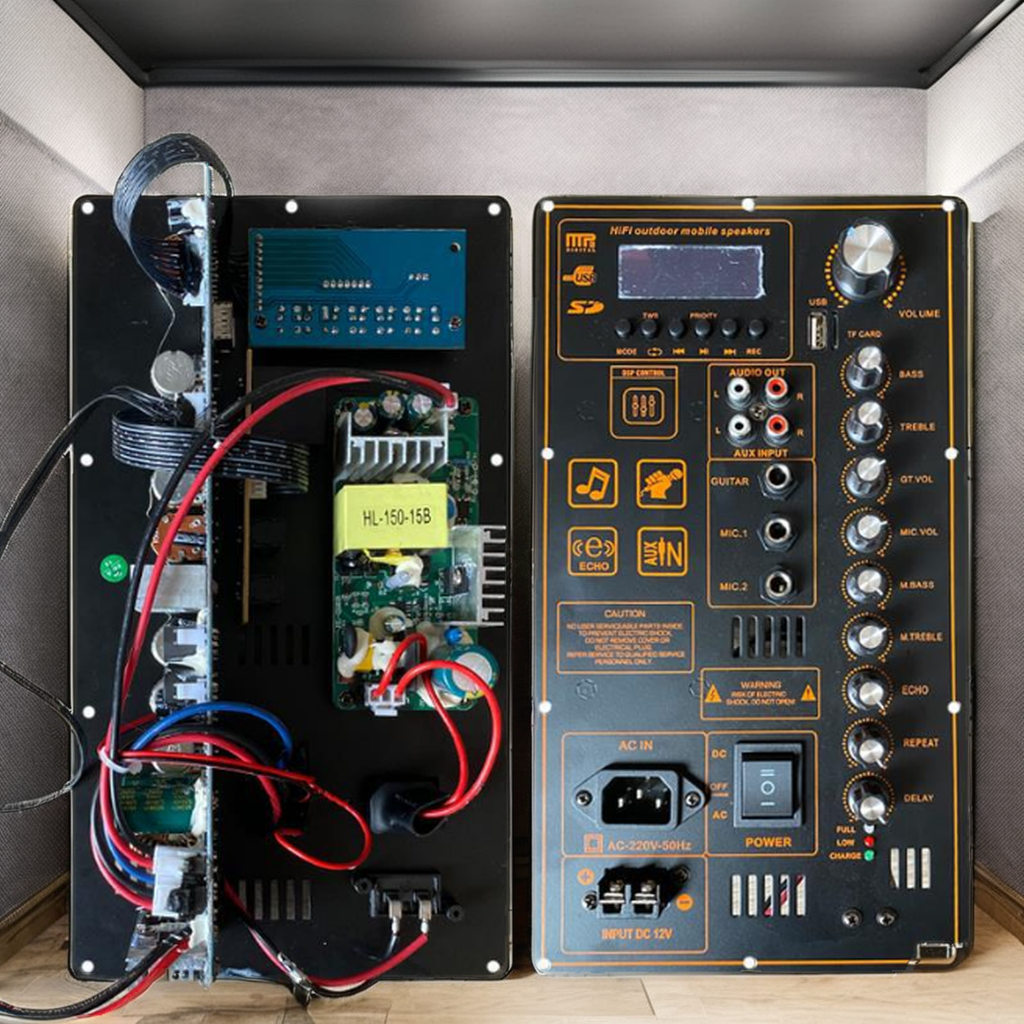 Home Amplifier Receivers & Amplifiers 220V Audio Power Amplifier with Display for Speakers