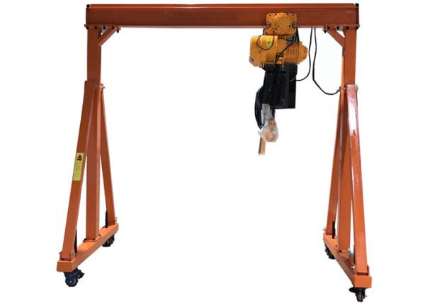 pórtico portátil Crane Adjustable Lifting Height de 380V 50Hz 3Ph 10t