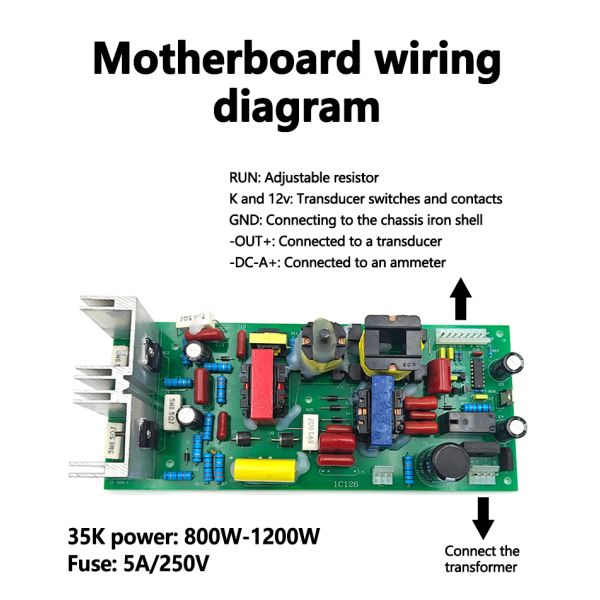 35K Ultrasonic Welding PCB Board Auto Frequency Tracking Ultrasonic Welder Mainboard