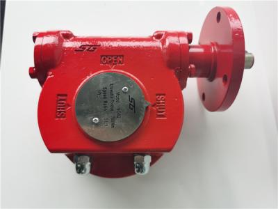 Butterfly Valve 90 Degree Rotary Worm Gear Operator 50000Nm IP68 SG83
