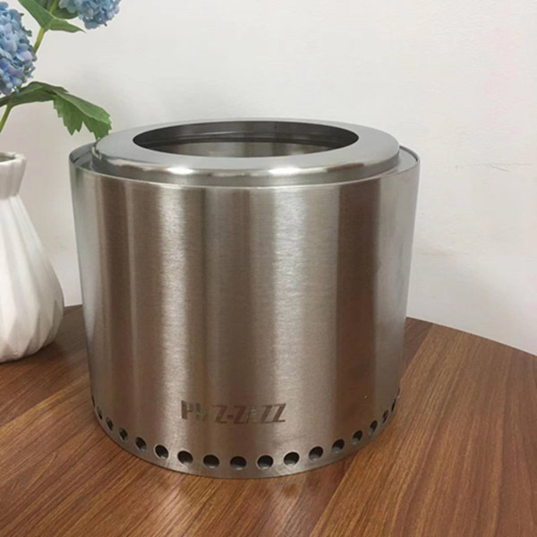 10 Inch Smokeless Outdoor Fire Pit Steel 28cm Bonfire Outdoor