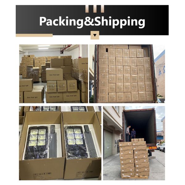 Алюминиевые 400 Вт солнечные уличные фонари 6500K 400W Движение датчик уличные фонари