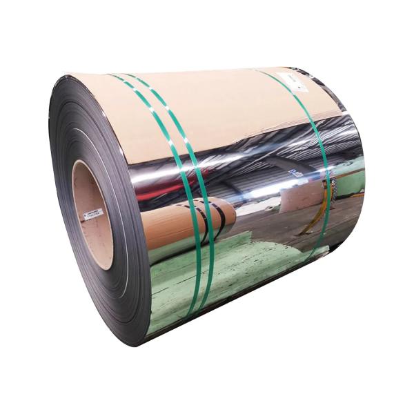 202 201 Bobina de aço inoxidável laminada a frio, bobina de tira de aço inoxidável