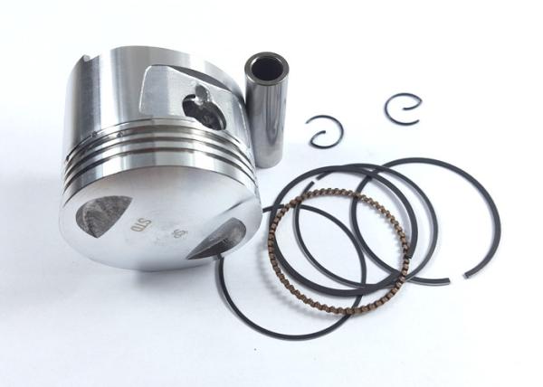 CG150 Silver Motorcycle Pistons And Rings Kit For Engine Parts High Accurate
