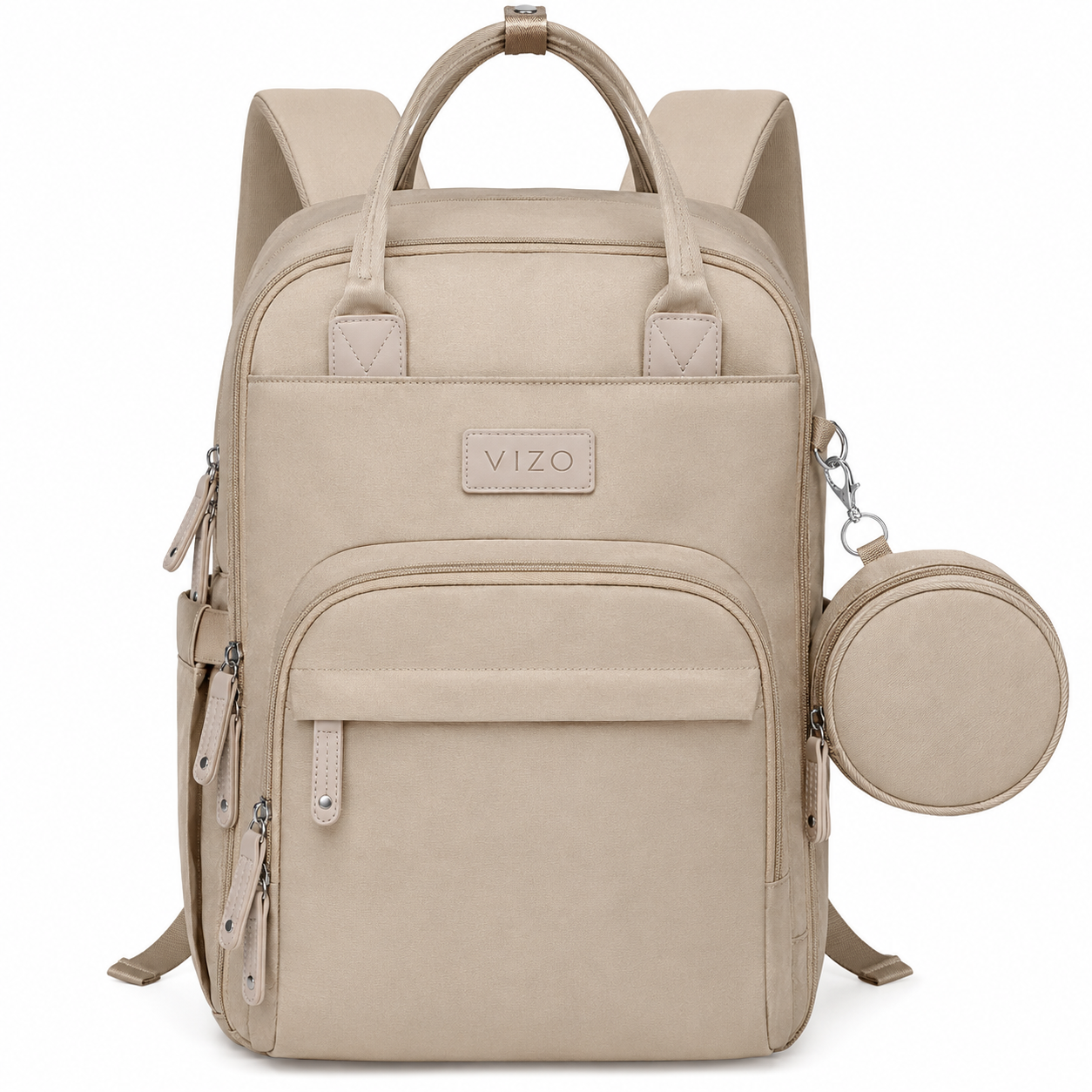 Waterproof Baby Diaper Bag Backpack with Changing Pad, Large Maternity Travel Backpack for Mom & Newborn Essentials