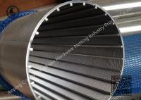 Acier inoxydable Johnson Well Screen Tube d'écran de fil de cale de haute précision