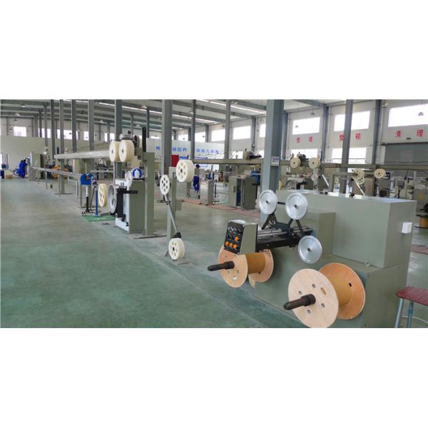 Обшивать страндинг производственной линии кабеля оптического волокна машины кабеля предпосылке