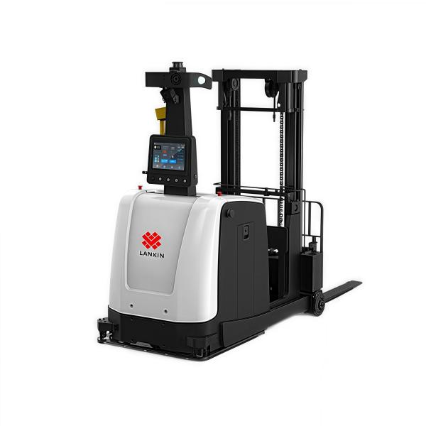 Cage Stacking Lifting Type 2 Ton Load Forklift Truck Stacker Intelligent Warehouse Unmanned Electric Forklift