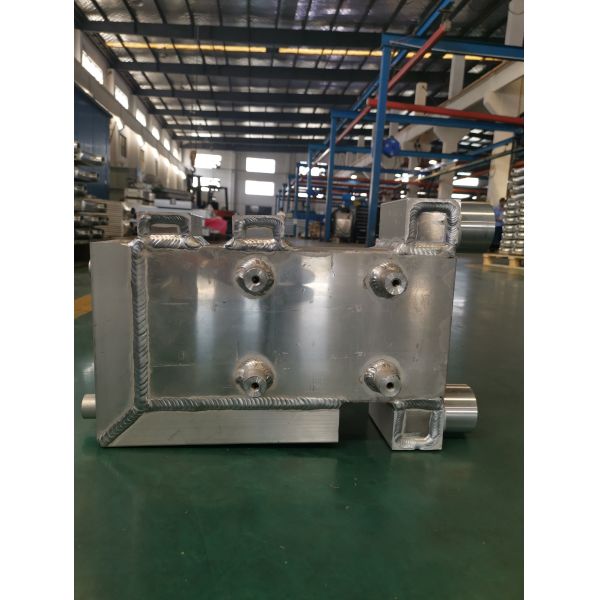 Aluminum Plate Fin Evaporator Condenser Heat Exchanger For Medical Sector Cooling