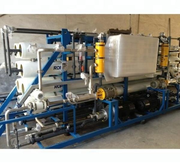 4KW Seawater RO Plant , 500LPD Plant For Purifying Sea Water