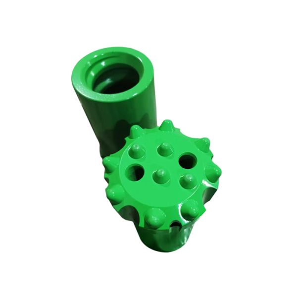 T38-76mm Tungsten Carbide Threaded Button Bit with Ballistic and Spherical Buttons for Rock Drilling