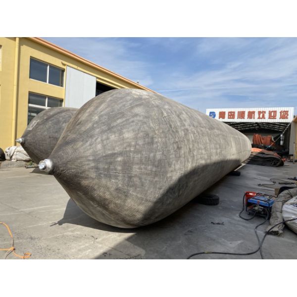 Black Heavy lifting airbag Pallet Package ISO 14409 Standard Inflatable Airbag With Repair Kits