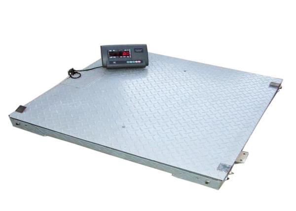 Warehouse Pallet Floor Weighing Scales Floor 5000 Lb Capacity With Ramp