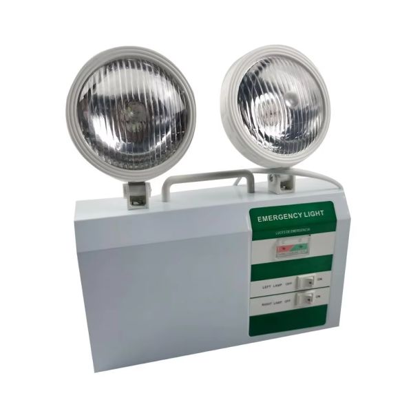 2*3W Double Head Emergency Light Safety Lamp with Ni-CD Battery and 3 Hours Duration