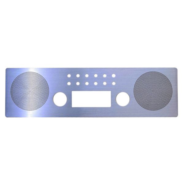 Anodized Aluminum Acoustic Enclosure Laser Cutting Color Brushed 10mm