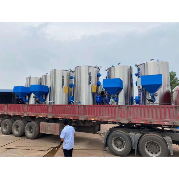 Easy To Operate Vertical Steam Boiler For Industrial Production And Domestic Heating