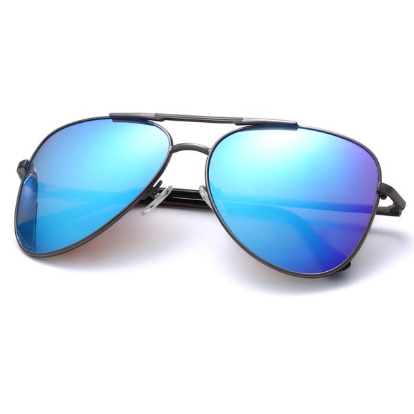 Forme metal desproporcionado óculos de sol polorized do estilo de vida para exterior