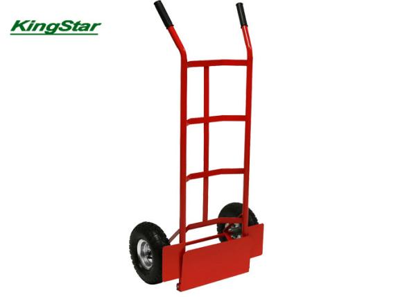 Restaurant 2 Hand Truck Trolley , Folding Hand Truck With Pneumatic Wheels