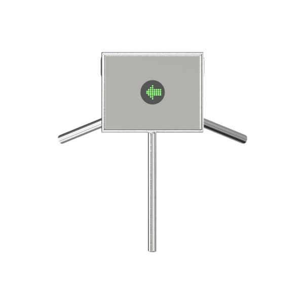 Material de acero inoxidable 304 de barrera de trípode puerta giratoria interior y exterior para gimnasios de aseo