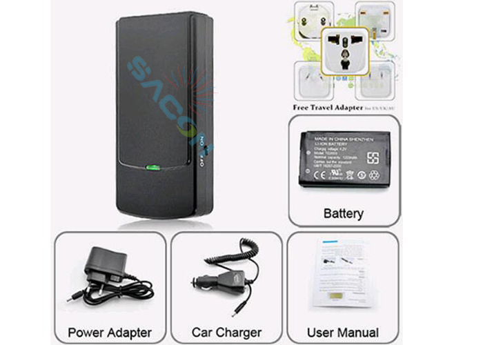Мини скрытый блокировщик сигналов мобильных телефонов GSM 3G Wi-Fi GPS сигналы 0.5w AC110 ~ 240V