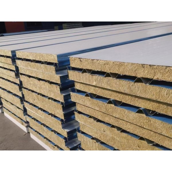 50mm MgO Magnesium Oxide Board Eps Sandwich Panel for Modern Warehouse Walls Durable